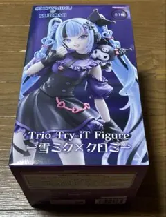 【新品・未開封】雪ミク×クロミ Trio-Try-iT クロミク フィギュア
