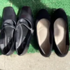 Romeo Valentino ブラックハイヒール