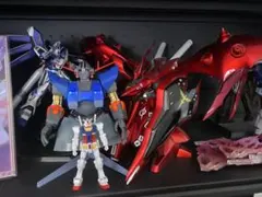 hguc ナイチンゲール塗装完成品MR魂 Hi-νガンダム　おまけありのサムネイル