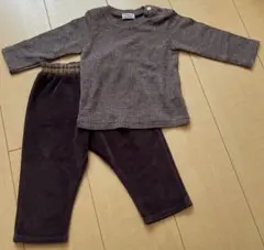 PATACHOU べべ　80 長袖　上下セット　セットアップ