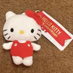 【新品】サンリオ アベイル マスコットチャーム キーホルダー キティ 50周年