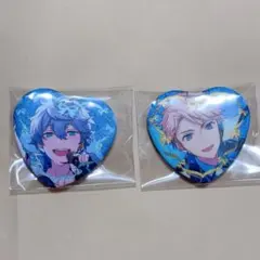 あんスタ　ラメキラハート缶バッジ