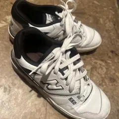 New Balance 550 スニーカー 6/23cmホワイト