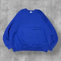 90s USA製 Cheetah 無地スウェット ロイヤルブルー XXL ビッグ