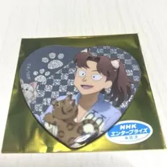 忍たま乱太郎　ナンジャタウン　ハート缶バッチ　山田利吉