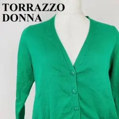 TORRAZZO DONNA カーディガン グリーン F 1260-Bのサムネイル