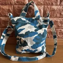 BAGGU カモフラージュ柄 2WAY ショルダーバッグのサムネイル