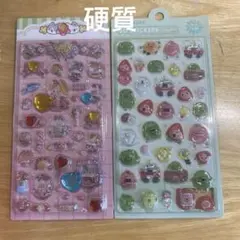 ま*3様 少量新作3D シール ぷくぷくキャラクターシール 最安値スタート 硬質