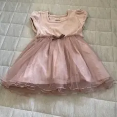 petit main チュールワンピース 80