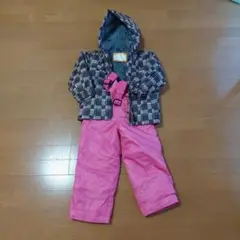 CCLTEAM チェック柄ジャケットとパンツセット 110