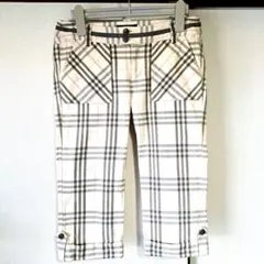 美品‼️バーバリーロンドンブルーレーベルハーフパンツサイズ36