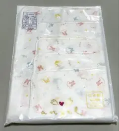 エンゼル　ガーゼセット（ハンカチ・入浴）　計5枚入り