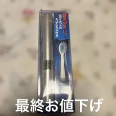 新品未開封【音波振動歯ブラシミニモ スペアブラシ付き】【匿名発送】のサムネイル