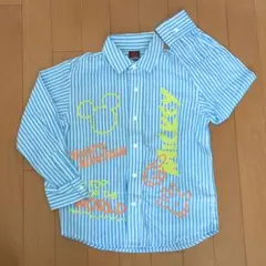 【美品】BABYDOLL ミッキー コラボ 長袖シャツ 130