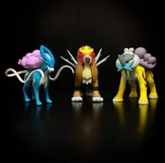 新品未開封 ポケモンスケールワールド ジョウト ライコウ＆エンテイ＆スイクン