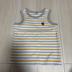 DOUBLE.B ストライプタンクトップ 100cm