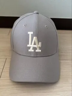 ニューエラ ベースボールキャップ 帽子 MLB 9FORTY LA グレー