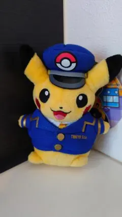 電車ピカチュウ ぬいぐるみ ポケモンセンター限定 - メルカリ