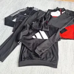 adidas ジャージ 上下２セット　パーカーセット　150センチ