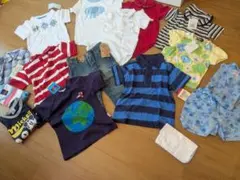 男の子　ベビー服　まとめ売り！子供服セット 15点 カラフルデザイン