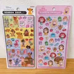 正規品　ボンボンドロップシール　ディズニー　プリンセス　クラシック