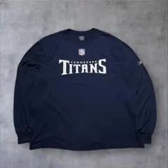 m*c様 Reebok × NFL タイタンズ 長袖Tシャツ ロンT チームロゴ