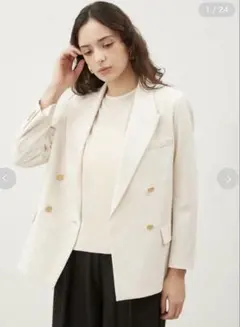 ミラオーウェン♡ 金釦ダブルブレストブレザー