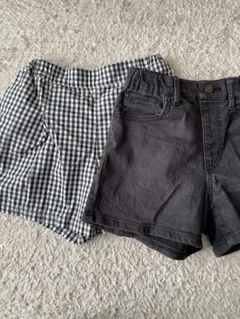 ［2枚セット］UNIQLO ユニクロ　ショートパンツ　120cm