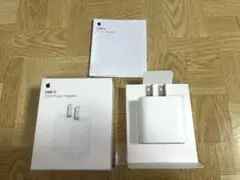 正規品 箱・説明書付き Apple 20W USB-C電源アダプタ