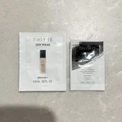 コスメデコルテ ゼンウェアステイ ゼンウェアフルイド サンプルセット