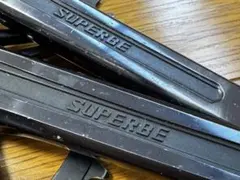 SUNTOUR SUPERBE ブラックアルマイトクランクセット 5アームのサムネイル