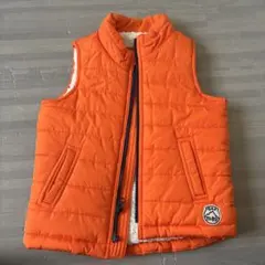 GAP オレンジ ダウンベスト 100cm