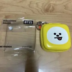 BTS ミニポーチ　　黄色