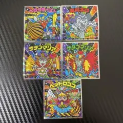 【未剥がし】40周年ビックリマンシール　5枚セット