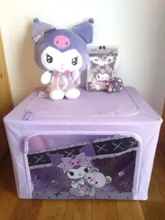 サンリオ♪ クロミ 雑貨 収納ボックス 5点セット♪