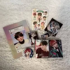 BTS まとめ売り メモ帳 缶バッジ シール ジョングク テテ 現状販売