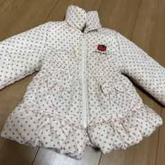 OLIVE des OLIVE ピンクドットダウンコート　80