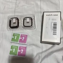 アップルウォッチ カバー ケース ライン入りデザイン 41mm 新品2個セット