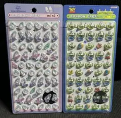 正規品 ディズニー ボンボンドロップシール オイスター エイリアン 2種セット