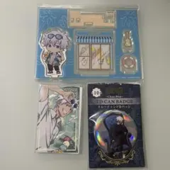呪術廻戦　五条悟　アクリルスタンド　缶バッジ　ステッカー　まるくじ　ラッキーくじ