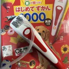 はじめてずかん　防犯ストラップ 二重環H型金具付き220mm