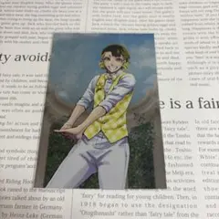 匿名配送 ブルーロック展 メタルポストカード 蜂楽廻