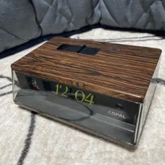 美品COPALパタパタ時計 LP-245 1970年ビンテージ 木目 アラームのサムネイル