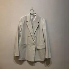 UNIQLO ダブルブレスト テーラードジャケット　サイズ L