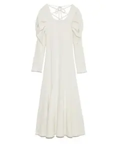 SNIDEL バックオープンカットワンピース