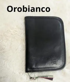 Orobianco オロビアンコ 手帳カバー 手帳ケース ブラック A5サイズのサムネイル