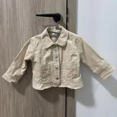 ベージュ　刺繍　ジャケット　branshes