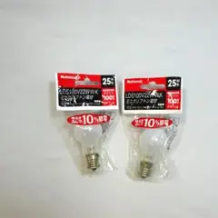 National ミニクリプトン電球　25W形　2個