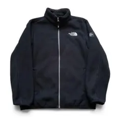 美品ノースフェイスボアフリースジャケット 150 黒 韓国限定 コージーフリース
