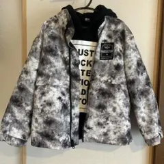 RAD CUSTOM ナイロンジャケットと裏起毛パーカーセット130 140